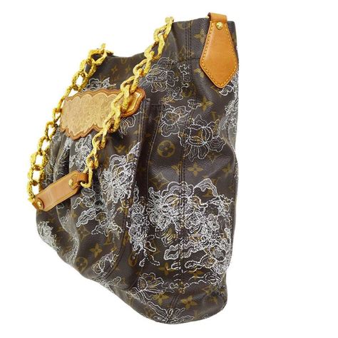 black louis vuitton bag gold chain|louis vuitton chain shoulder bag.